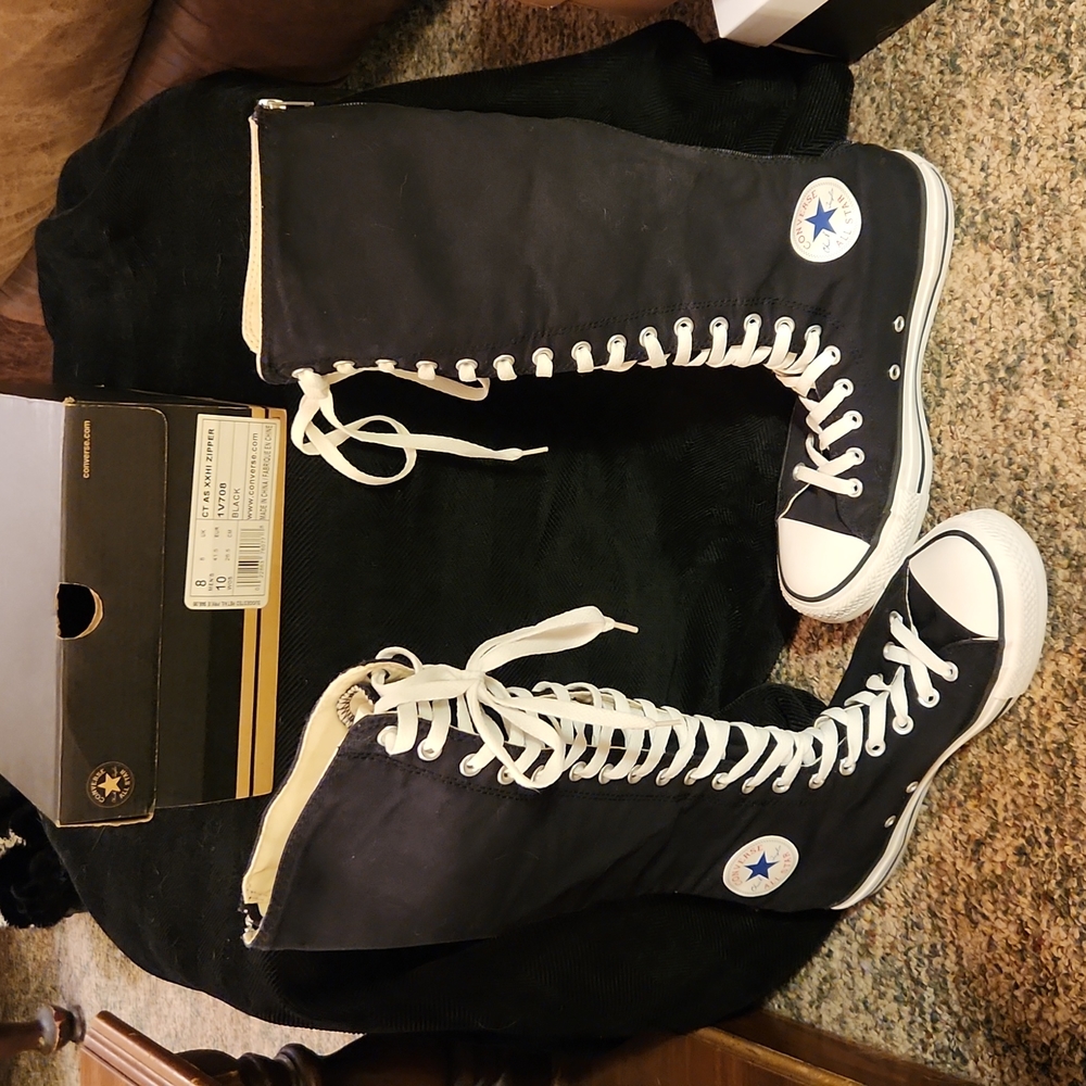 Converse knee high Chuck Taylors